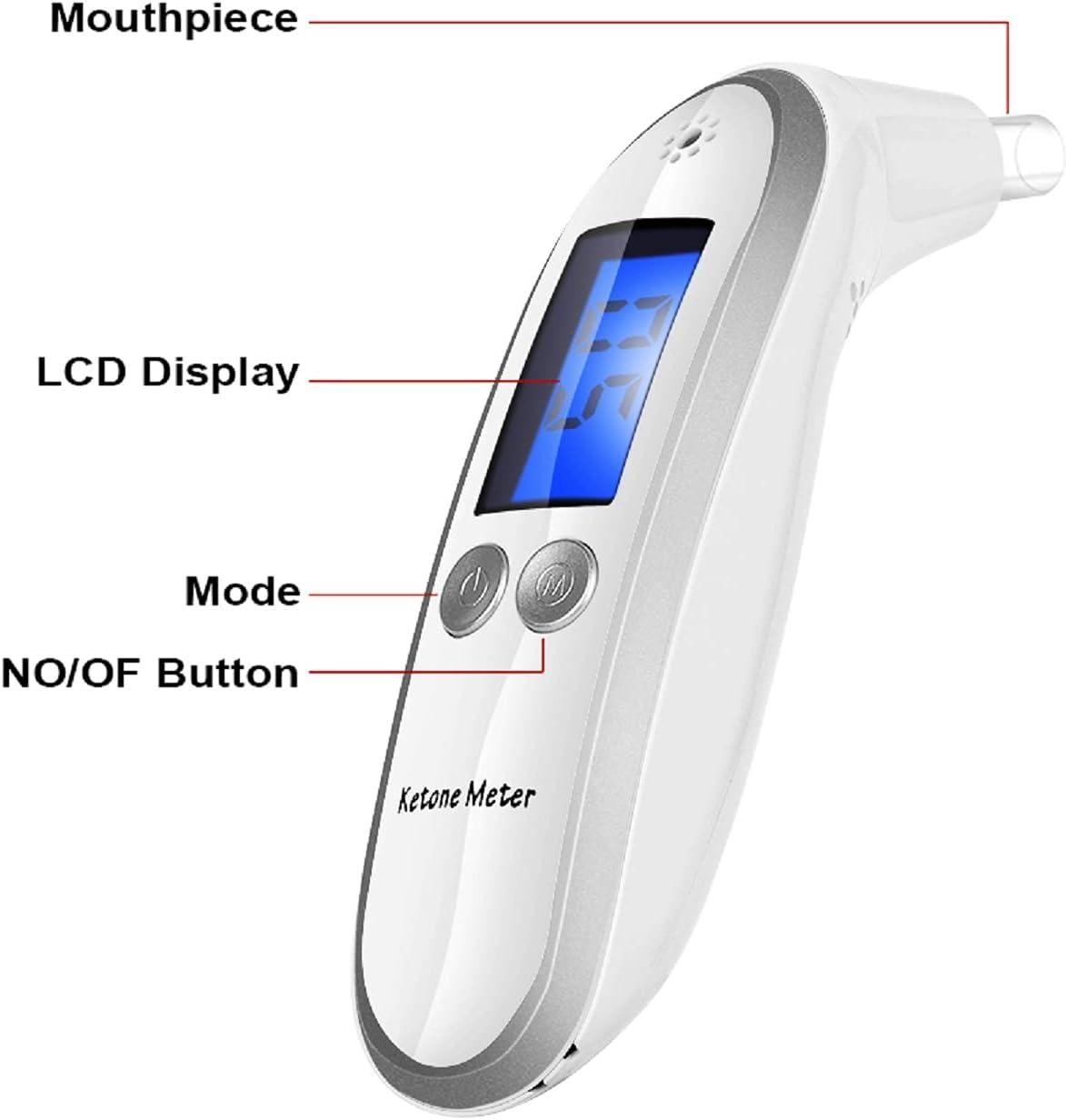  Coolker Ketone Meter Digital LCD Displays Testing with