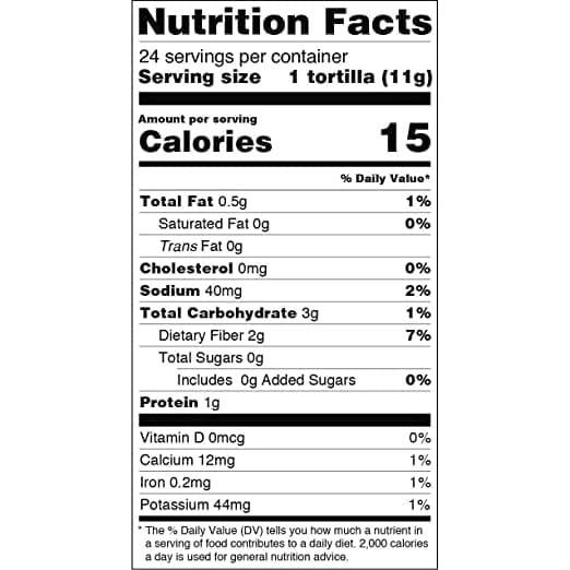 Mr. Tortilla 1 Net Carb Tortilla Variety Pack (96 Tortillas) Keto