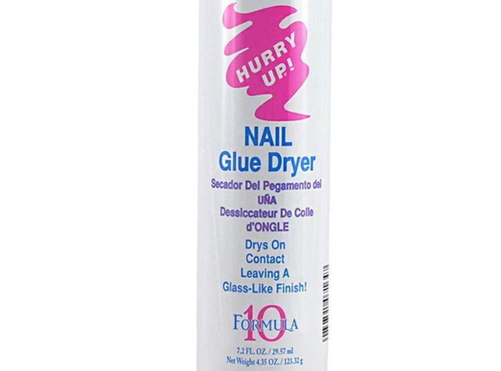 2 X NEW Nail Glue Dryer Drys On Contact Leaving A Glass Like Finish 10