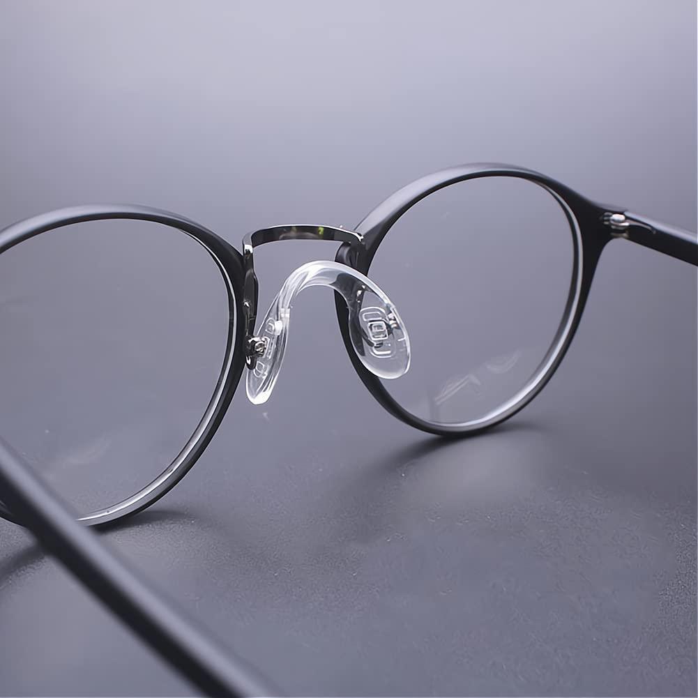 Large Eyeglasses Nose Pads,glasses Bridge Strap/saddle Bridge,soft Silicone  Anti-slip Replacement Nosepads,screw-in Eyeglasses Nose Piece For Eye Glas
