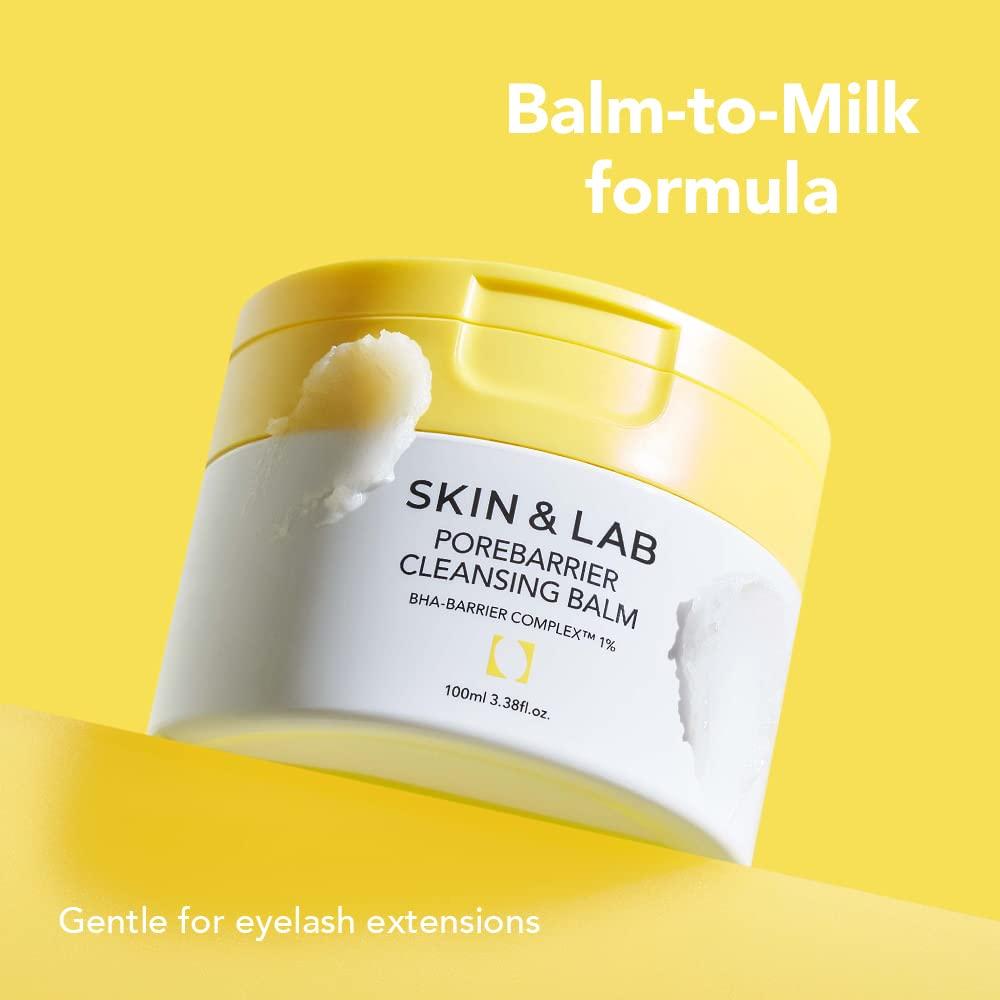 SKIN&LAB Porebarrier Face Cleansing Balm with BHA Vegan Makeup