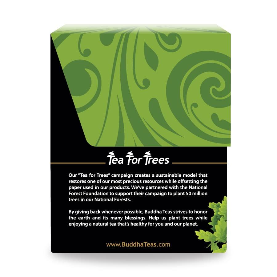 Buddha Teas Organic White Oak Bark Tea 18 BleachFree Tea Bags USDA
