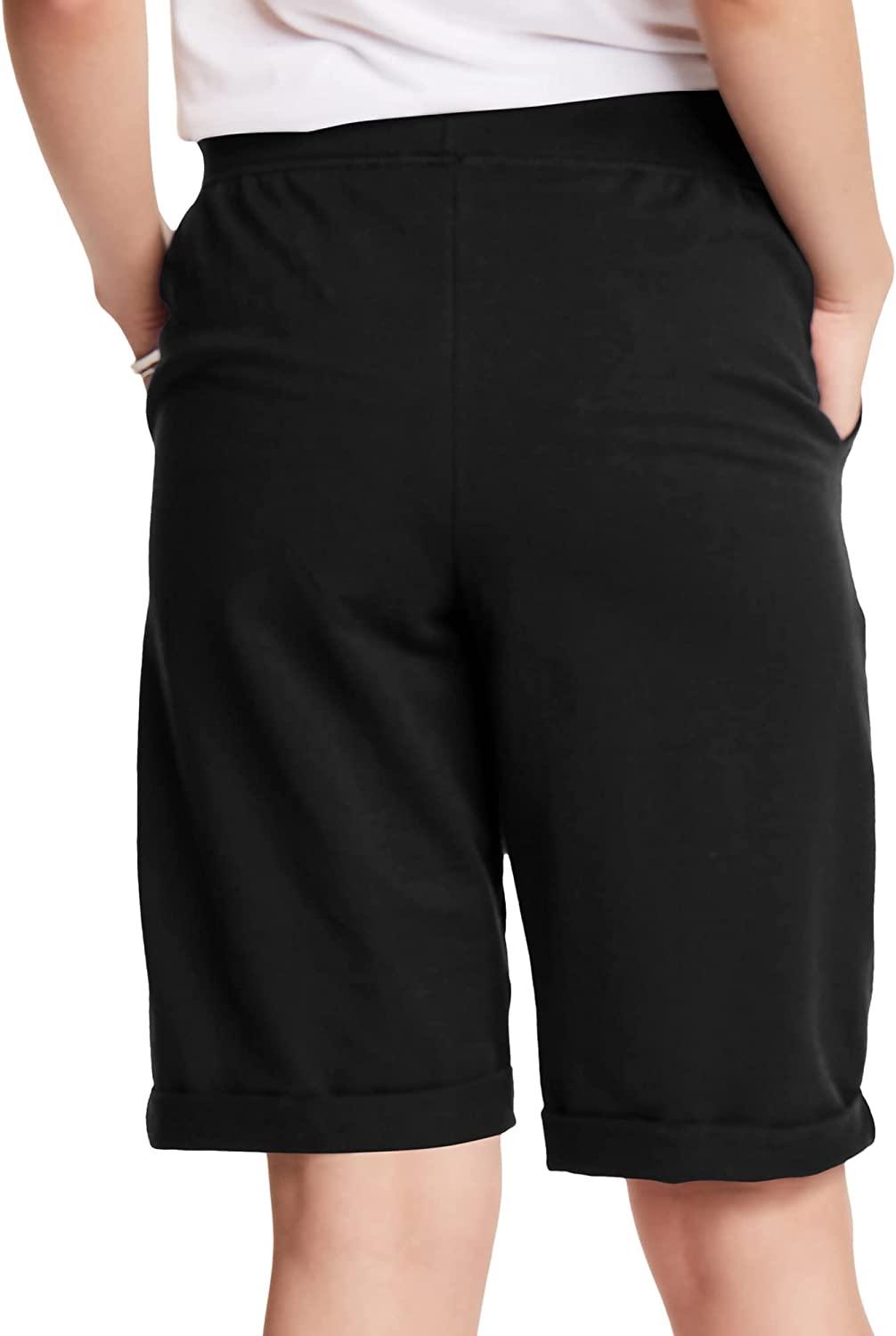 Hanes Women's French Terry Capri Pants, Pockets