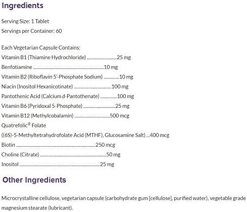Bioclinic Naturals Active B Complex 60 V-caps - Essential Vitamin ...
