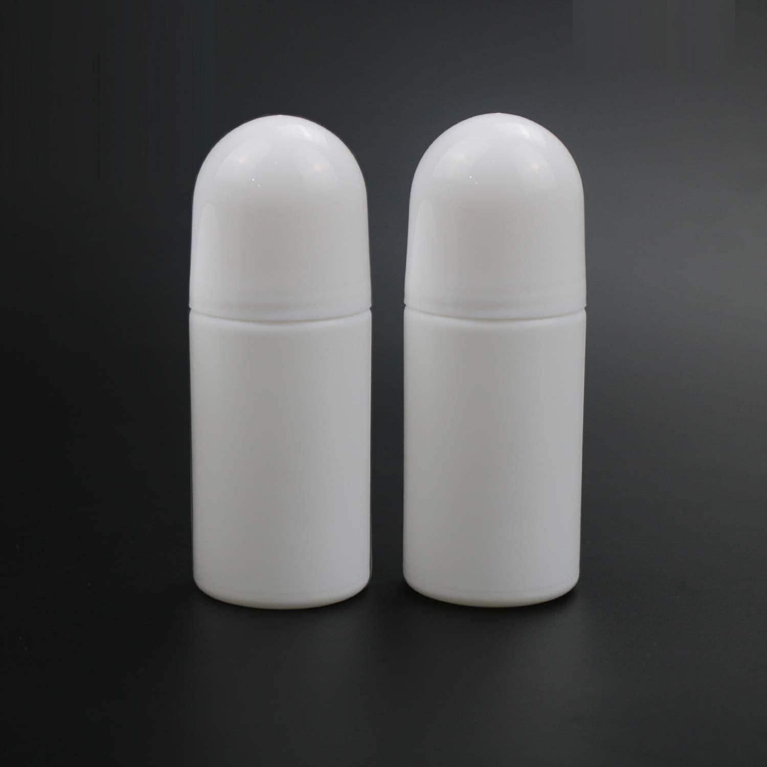 lasenersm 6 Pieces 1.69oz /50ml Empty Refillable Roll On Bottles