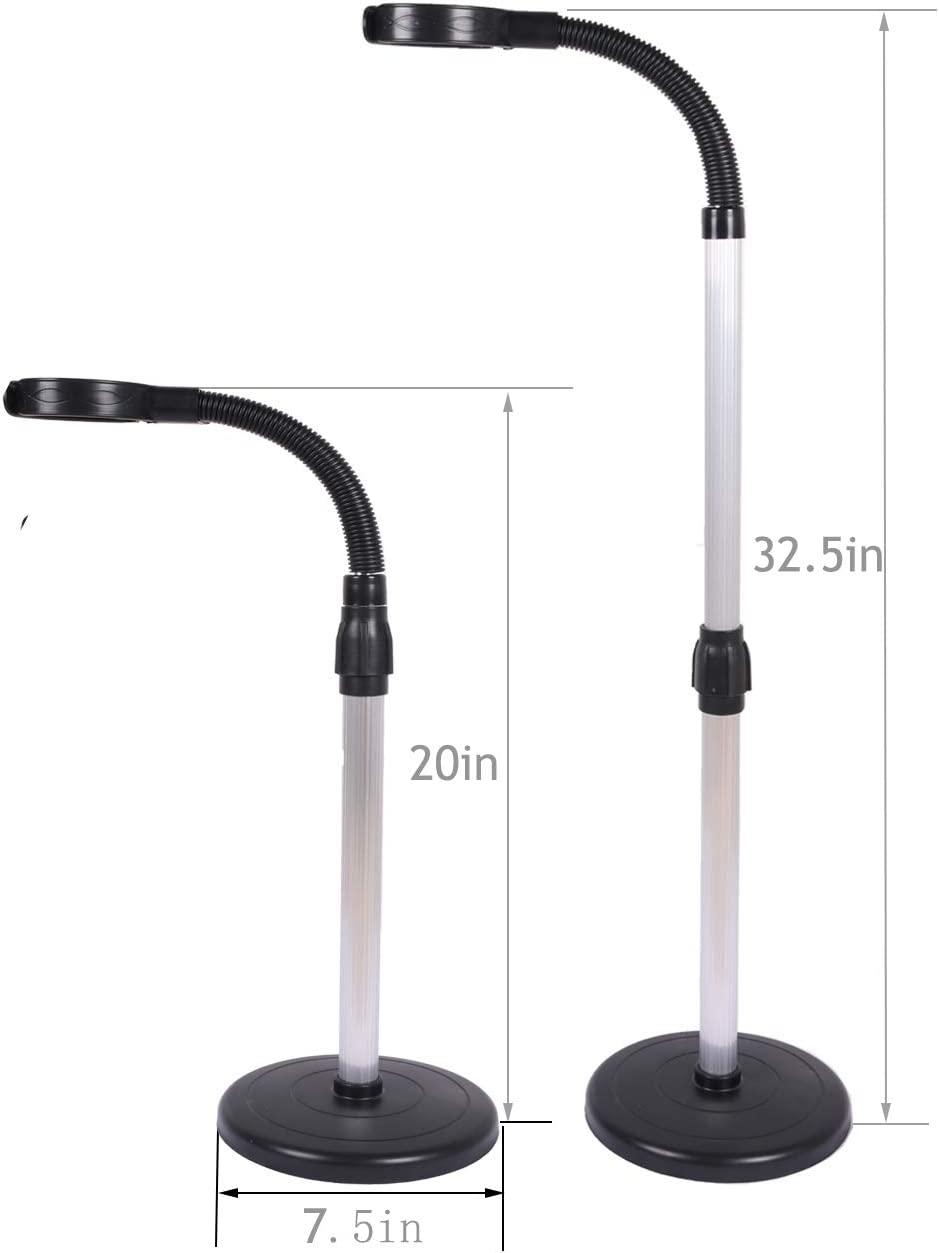 Osring Adjustable Hair Dryer Stand, Hands Free Hairdryer Holder 360