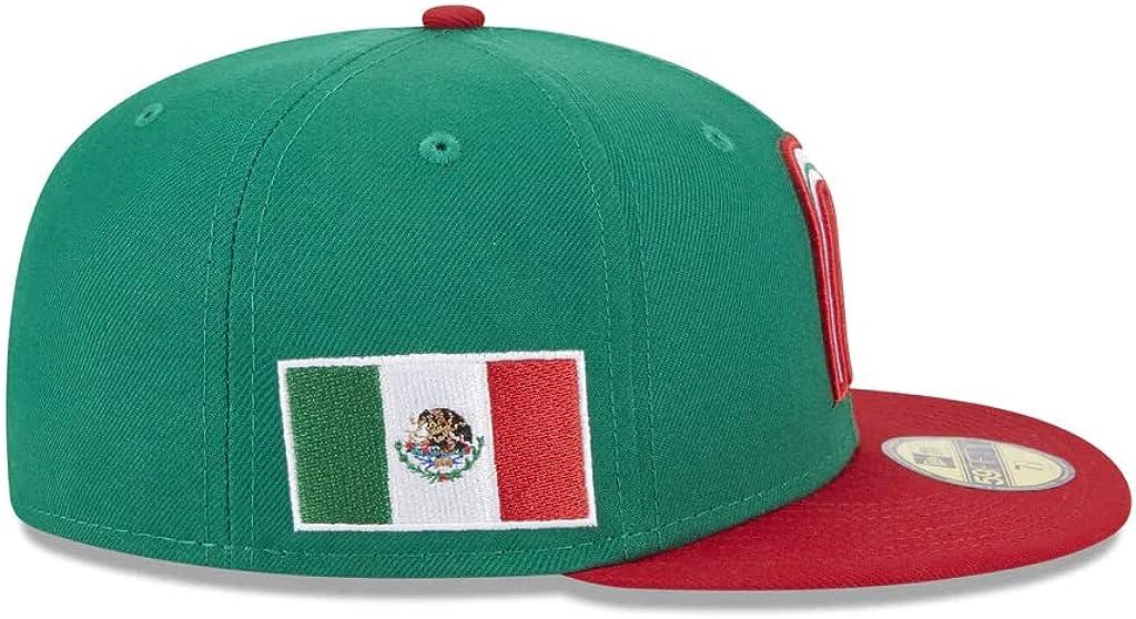 2023 World Baseball Classic Mexico New Era 59FIFTY Fitted Hat 7 1/4