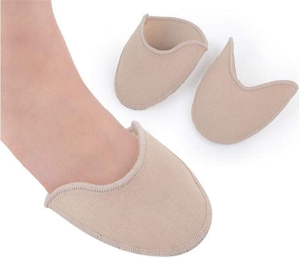 Ballet Pointe Shoe Socks Pad Knitted Fabric Toe Cap Cover Ballet Slipper  Toe Pouches Pad Relief Forefoot Pain Point Shoes Toe Wrapped Protector  Cushion Women Anti-Slip Toe Half Socks (Long)