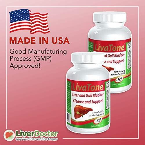 Livatone Liver and Gallbladder Cleanse Dr. Formulated Liver Cleanse and