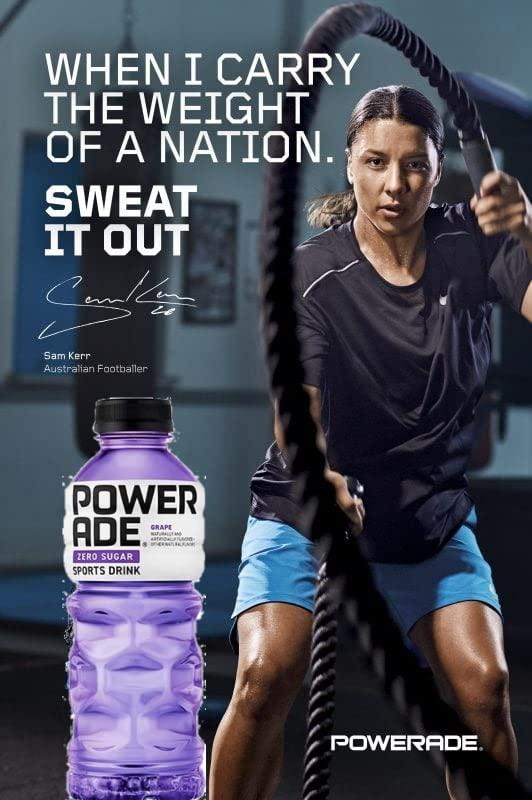 Powerade Zero Purple Grape Zero Calorie Sports Drink 20oz Bottle (Pack