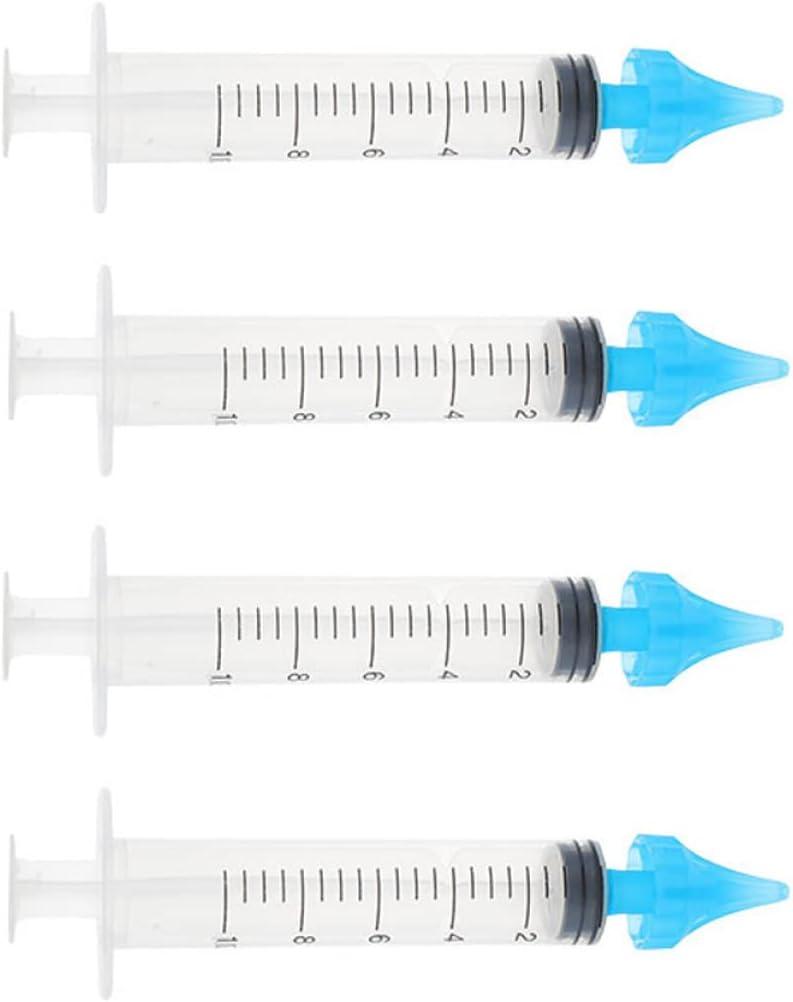 12 Pcs Ear Wax Ear Irrigation Syringe Ear Cleaning Syringe Ear Bulb