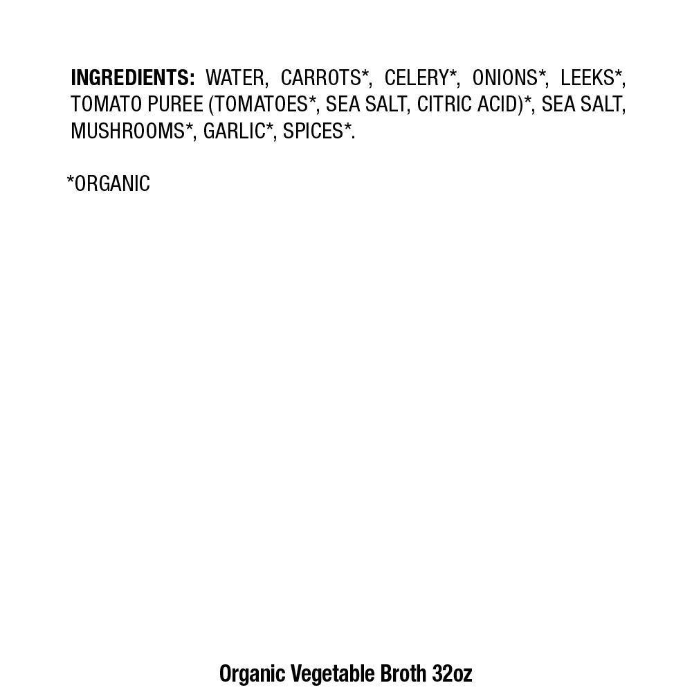 Pacific Foods Organic Vegetable Broth, 32oz