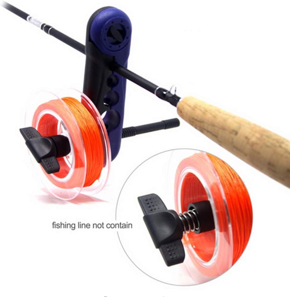 Mini Line Spooler, Portable Adjustable Fishing Line Spooler Spinning Lines  Winder Reel Spooling Device