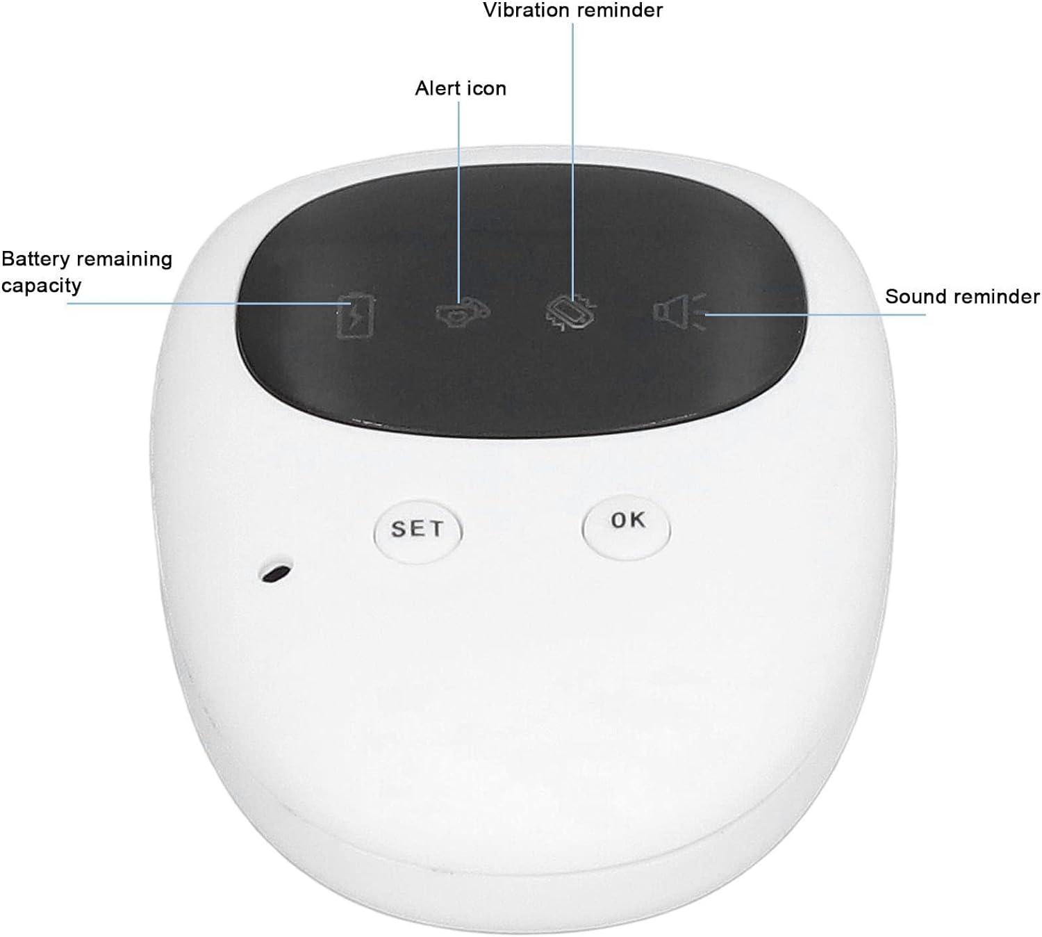 Zwinner Bedwetting Alarm Monitor Wireless Electric Bed Wetting Sensor