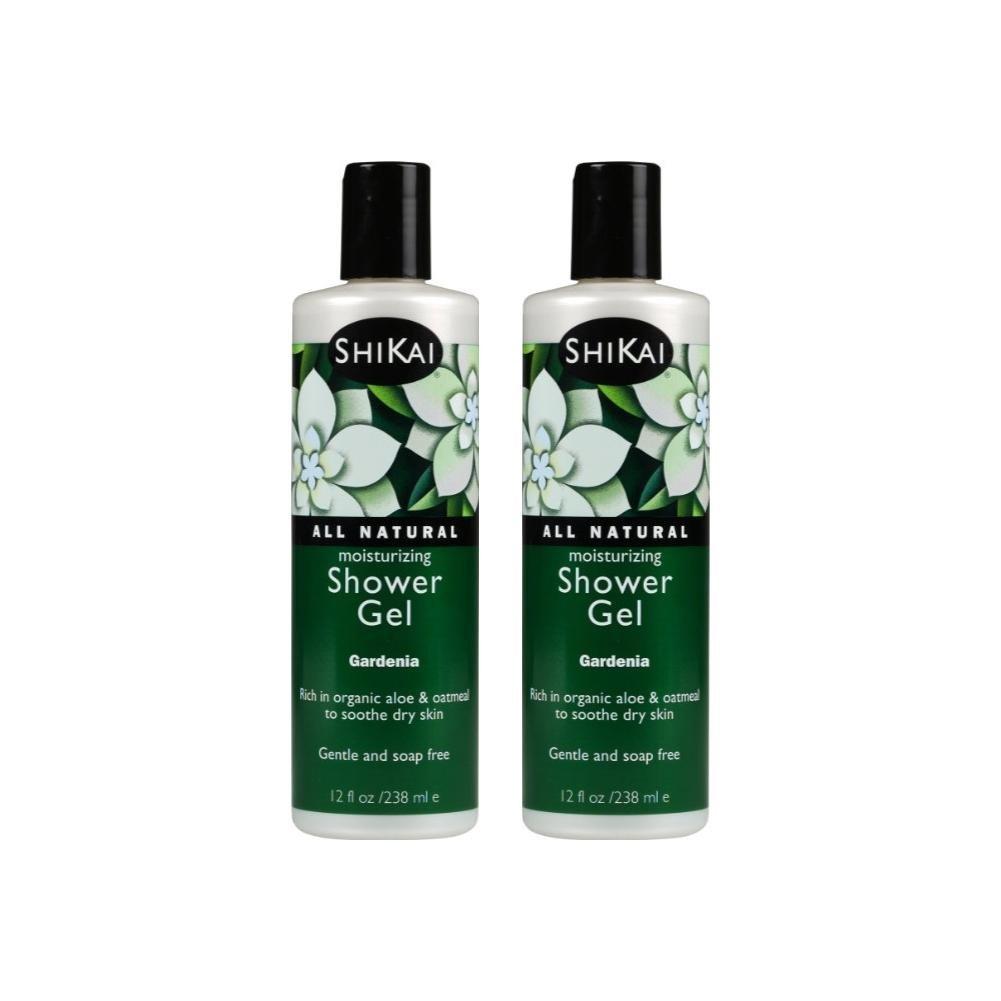 ShiKai Gardenia Moisturizing Shower Gel 12Ounces Pack of 2