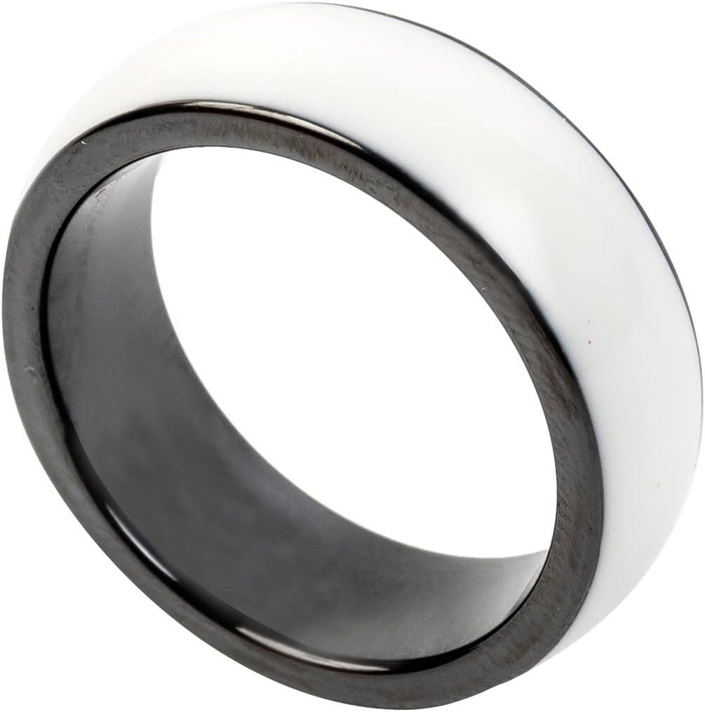 Riversmerge RFID White Ceramics Smart Finger Ring with T5577 Chip ...