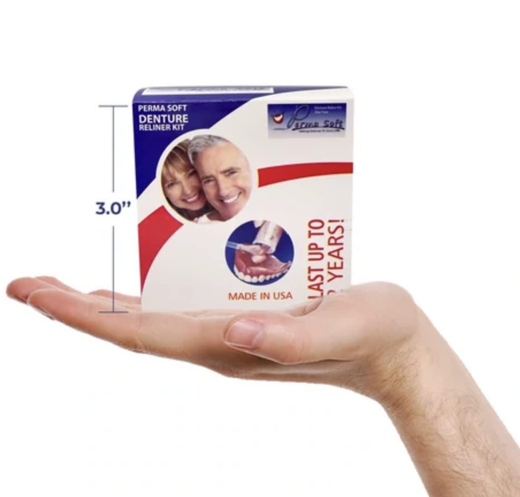 Perma Soft Denture Reline Kit 2 Boxes (relines 4 dentures)
