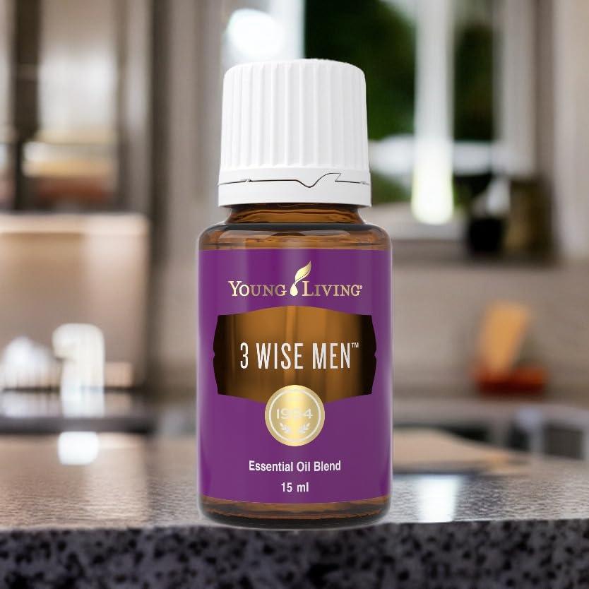 エッセンシャルオイル 3 wise men 15ml Young Living 3 Wise Men Essential Oil Blend - 15ml for
