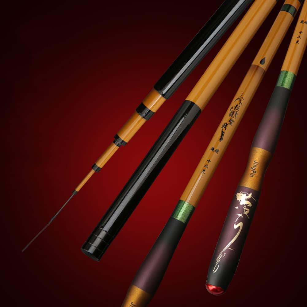 Buy Yadlcr 28 Hardening Karaoke Rod - 3.6m to 6.3m Carbon Fishing Rod |  Super Hardness & Imitation Bamboo | International Shipping Available | Buy  Now with Express International Delivery | GoSupps.com