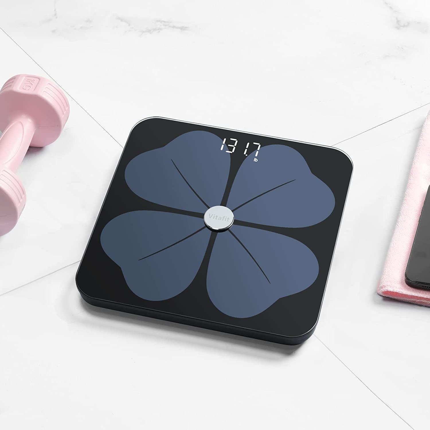 Vitafit Smart Scales for Body Weight and Fat Percentage, Weighing  Professional Since 2001,Digital Wireless Bathroom Scale for BMI Water  Muscle Sync