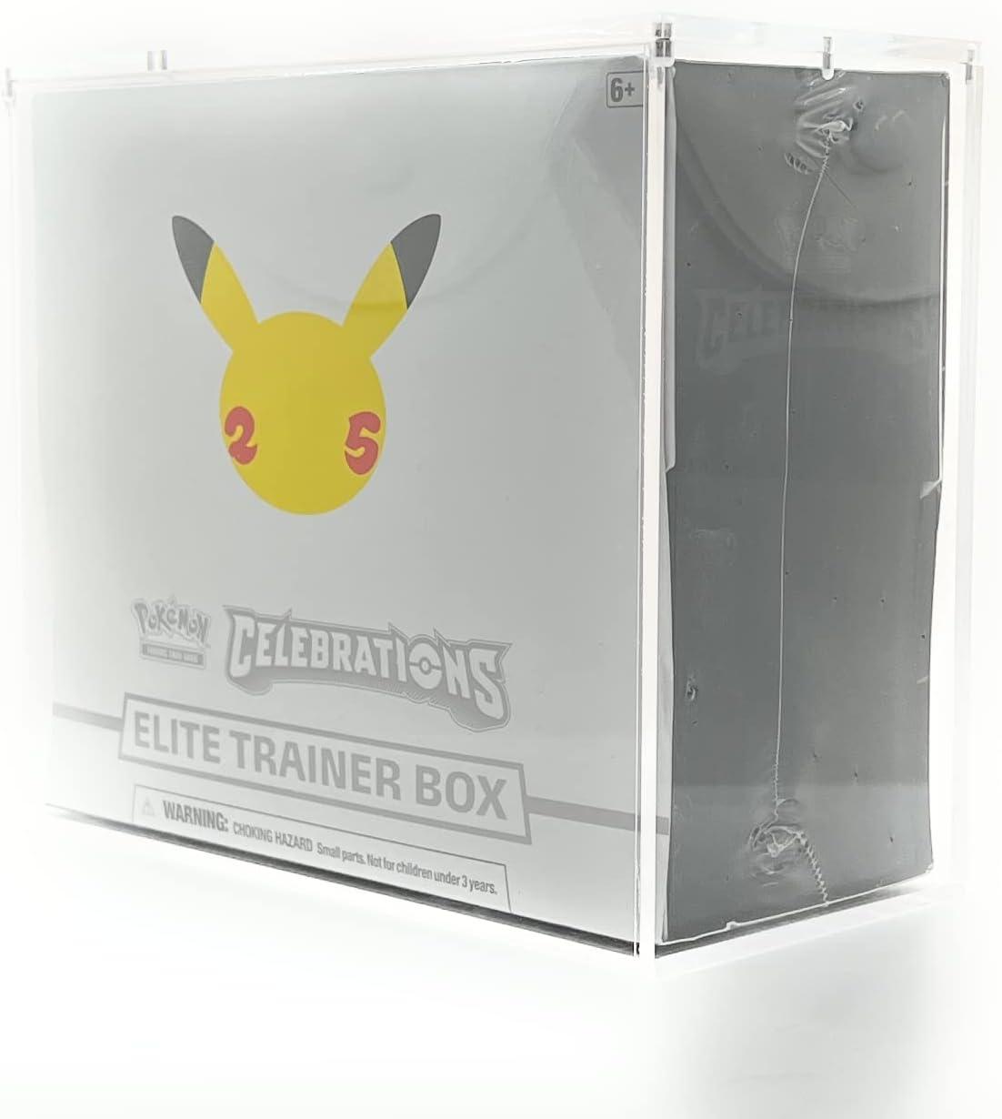 ZOOEYBEAR Premium Acrylic Display Case for Pokemon Elite Trainer Box