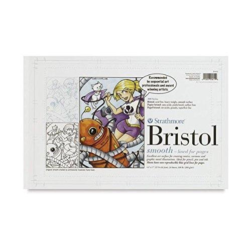 11X17 SMOOTH BRISTOL 24/PAD