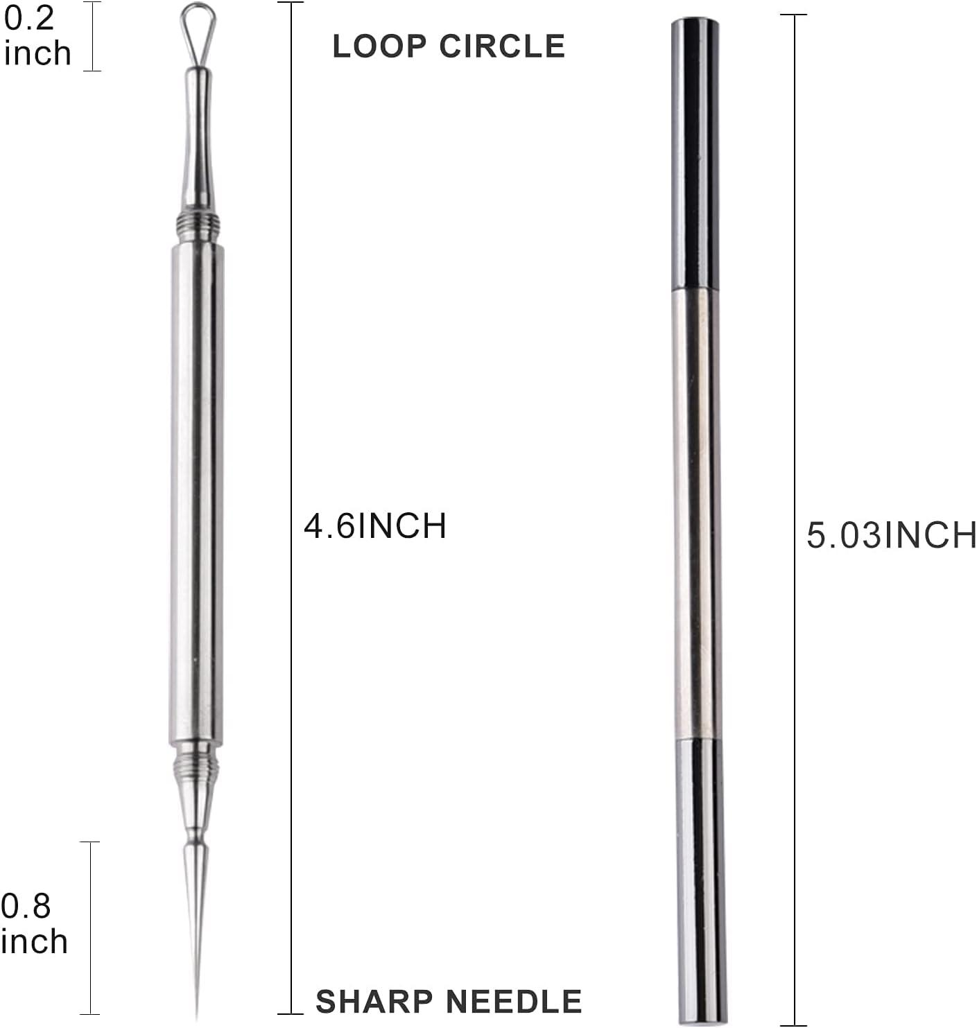 Professional Facial Milia Removal and Whitehead Extractor & Lancet