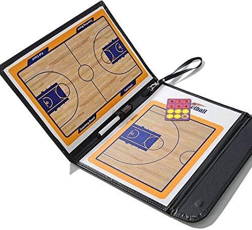 Etereauty Basketball Coaches Clipboard Basketball Clipboard for Coaching Dry Erase Coaching Board, Size: 13.78 x 8.66 x 0.39