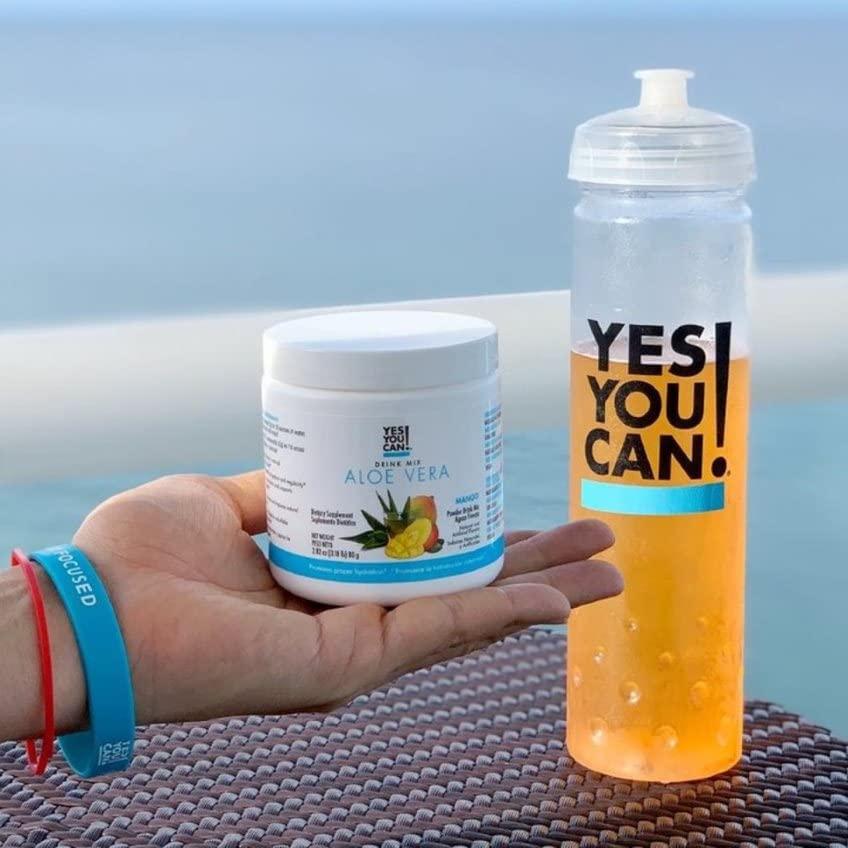 Yes You Can! Aloe Vera Drink Mix Sugar Free Drink Mix Powder (Mango 1