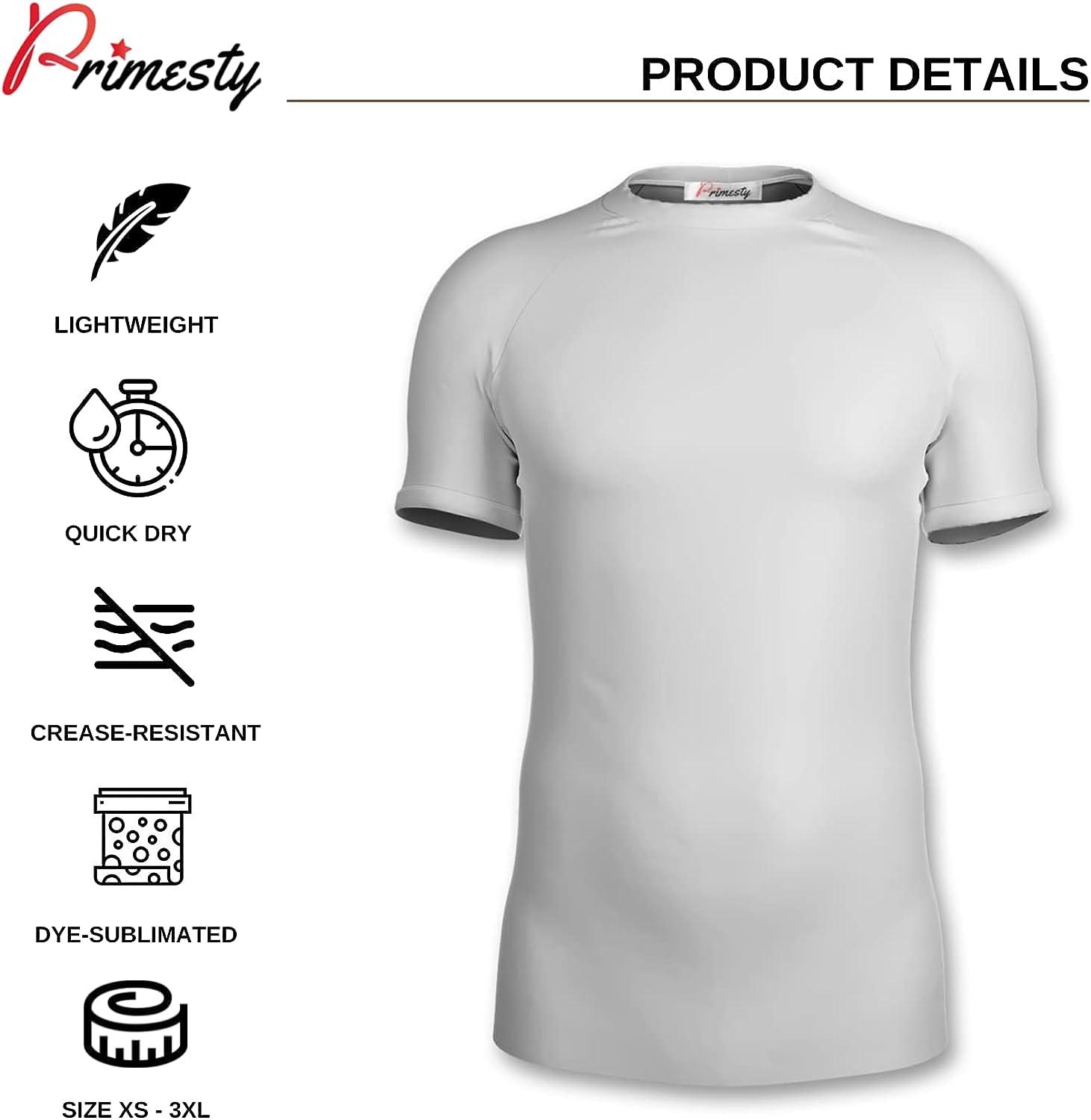 PRIMESTY BJJ Jiu Jitsu Rash Guard Camo Short Sleeve Rash Guard