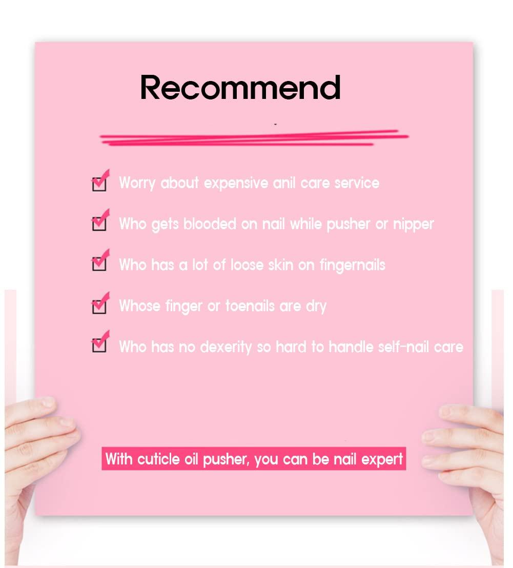 Miracle Finger Toe Nail Cuticle Remover Oil Pusher Cleaner