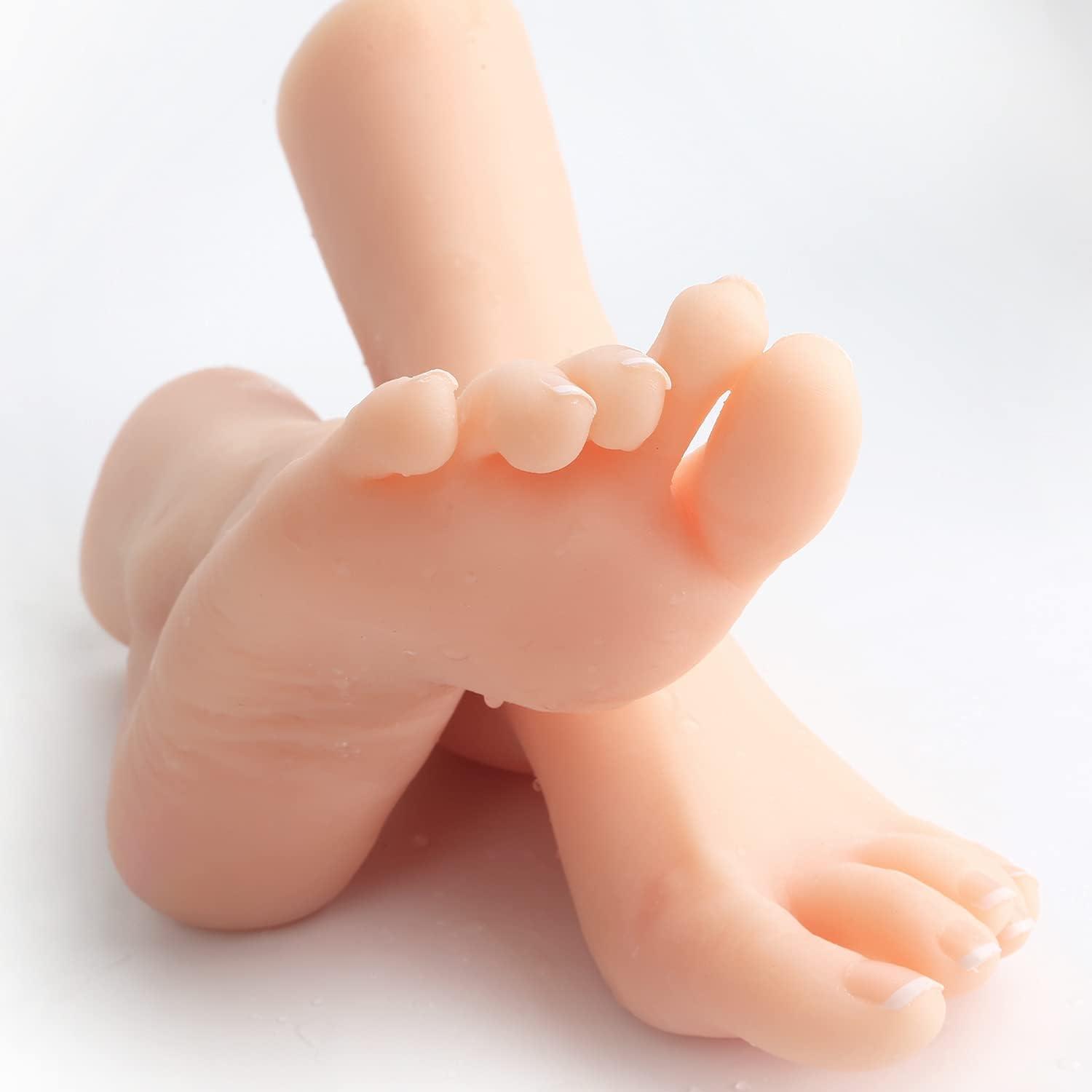 Soft Silicone Lifesize Female Mannequin Leg Foot Display - Pink 37 | Buy Now with Express International Delivery | GoSupps.com Soft Silicone Lifesize Female Mannequin Leg Foot Display - Pink 37 | Buy Now with Express International Delivery | GoSupps.com