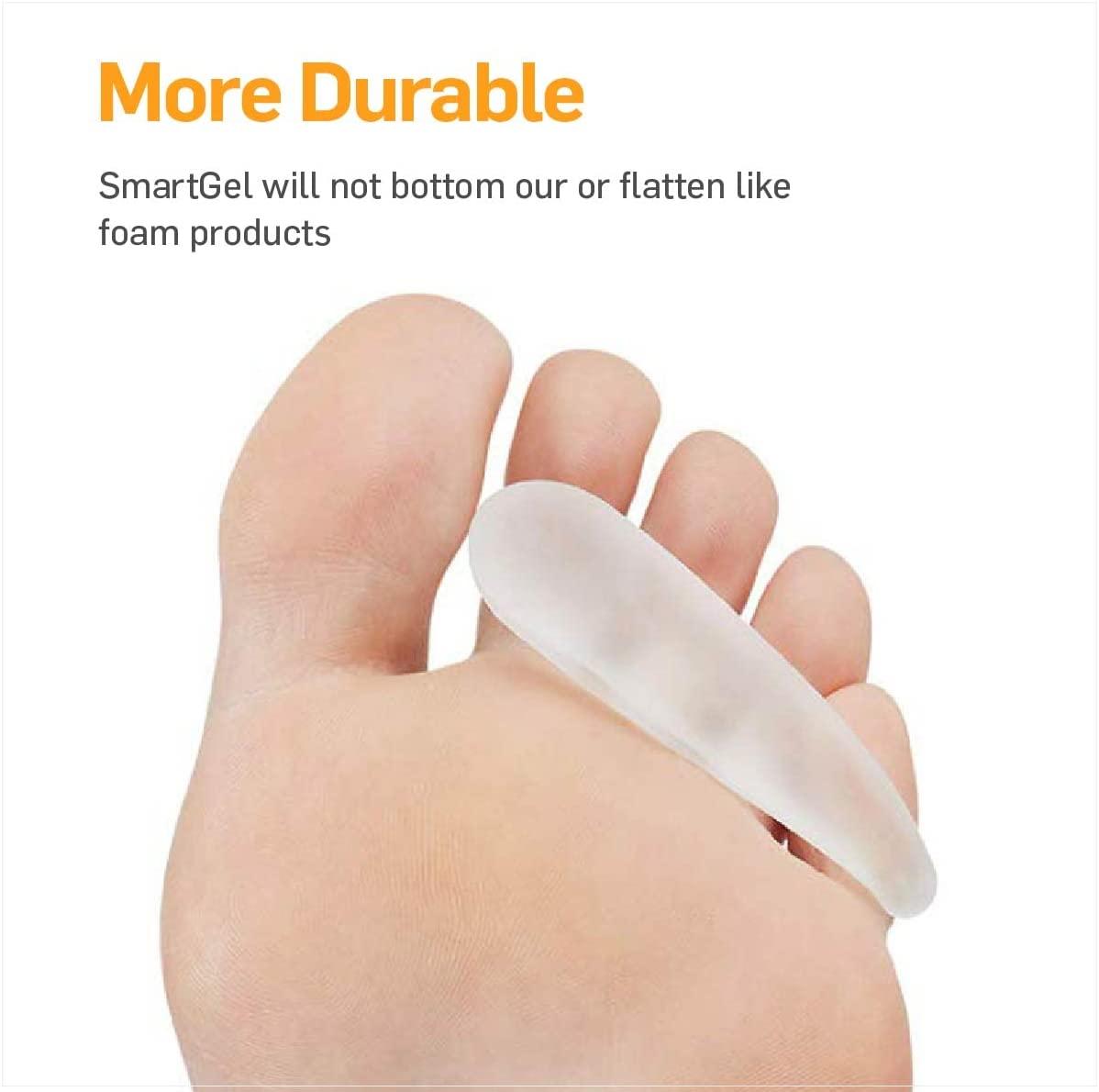 NatraCure Gel Hammer Toe Crest Pads (Left/Right) - 1 Pair (Toe ...