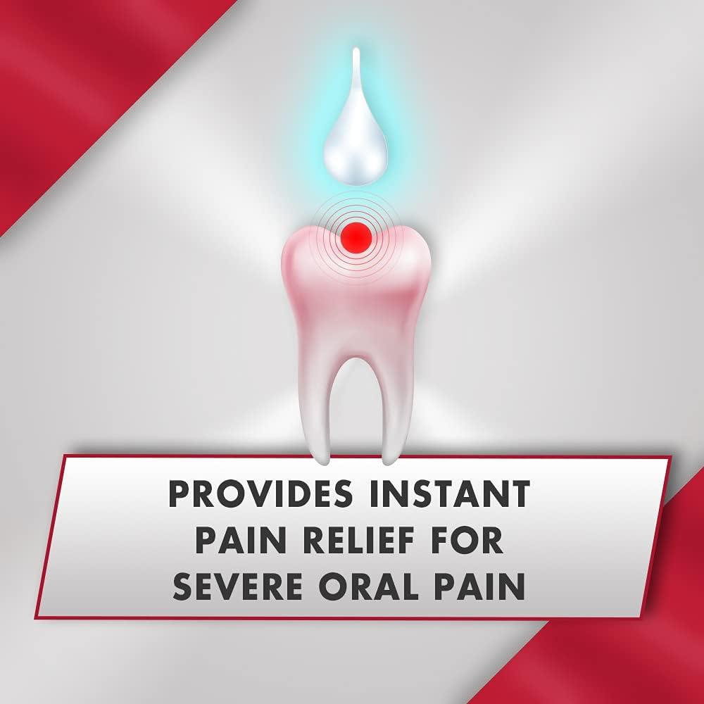 Orajel Oral Pain Reliever for All Mouth Sores Maximum Strength Gel 0.42