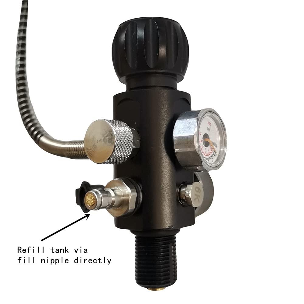 High Pressure 4500psi Paintball Fill Station 20 Charging Hose 5/8