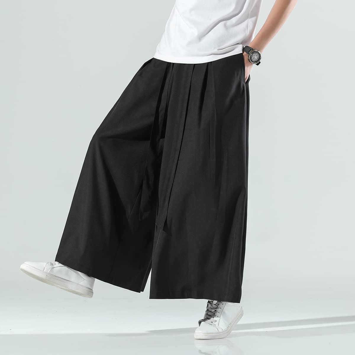 Japanese wide hotsell leg pants