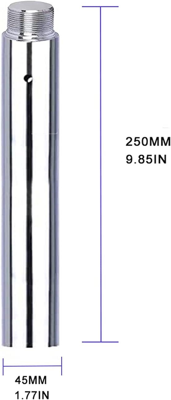Leogreen 125mm Barre de Pole Dance Extension Tube, pour 45mm Barre de Pole Dance, Ajouter Une