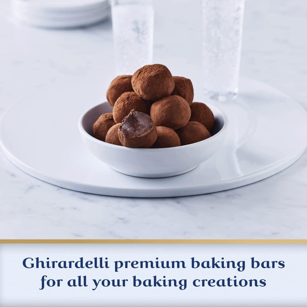GHIRARDELLI Premium 60 Cacao Bittersweet Chocolate Baking Bar, 4 Ounce