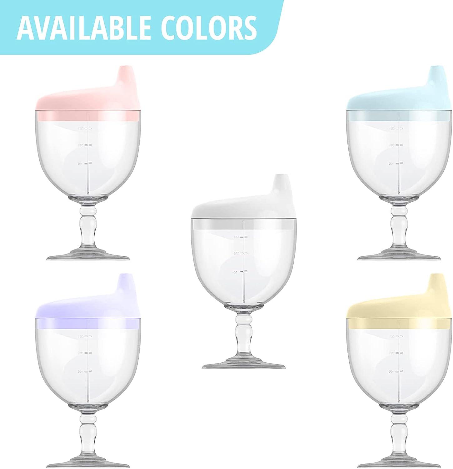 Green Oak Baby Wine Sippy Cup - Pink Plastic Goblet for Kids Birthday  Celebration (5oz) | Buy Now with Express International Delivery |  GoSupps.com