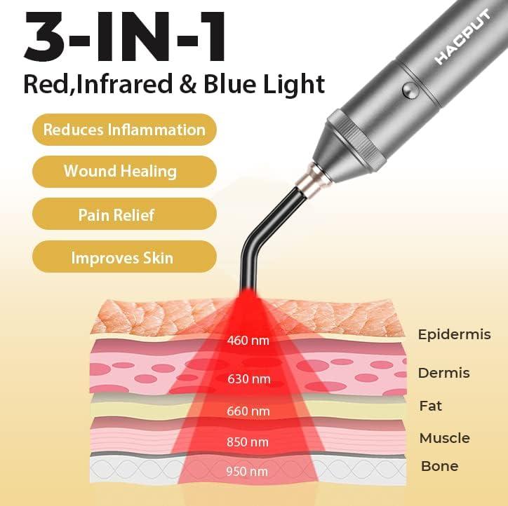 Red Light Therapy Device Cold Sore Fever Blister Treatment Pain