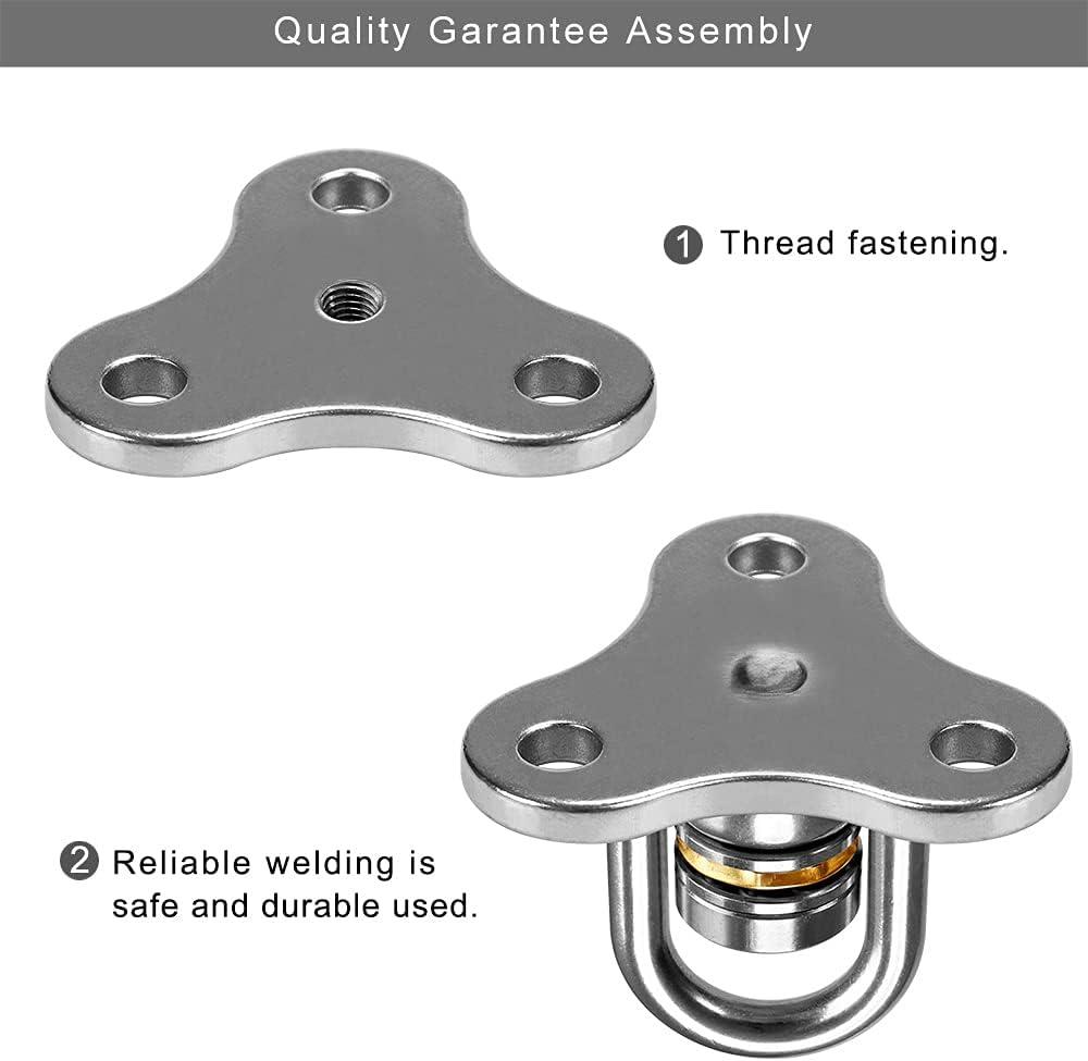 SELEWARE Heavy Duty Swing Hanger Bearing Swivel Hook, 360 Swivel Swing