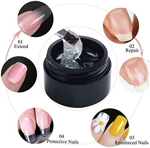 5ml Instant Cracked Nail Repair Gel, Nail Strengthener, Phototherapy Glue,  Nail Recovery for Restore Weak Nails, Broken Nail, Damaged Nails -  Instantly Fill in and Fix Nail Cracks Flawlessly (1pc)