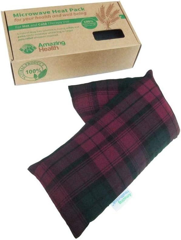 Unscented Microwave Wheat Bag - UK Made - NON Scented - Black