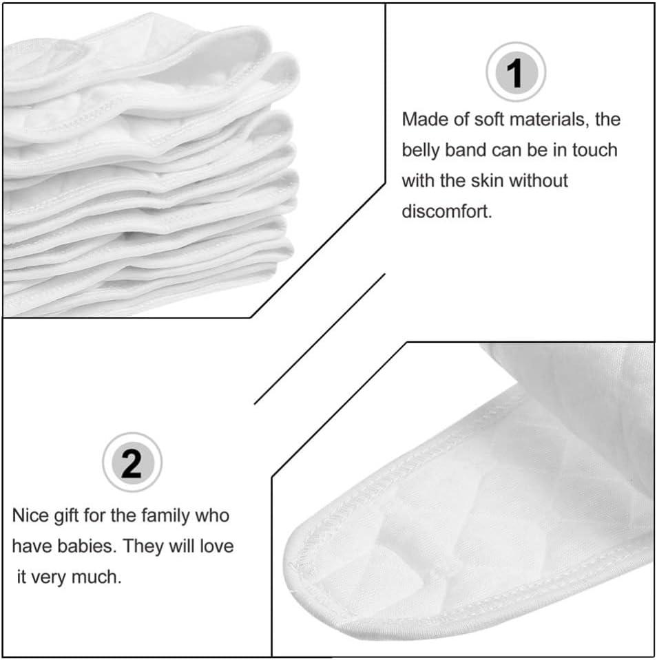 EXCEART Baby Belly Band Set 6Pcs Newborn Essentials Umbilical Cord