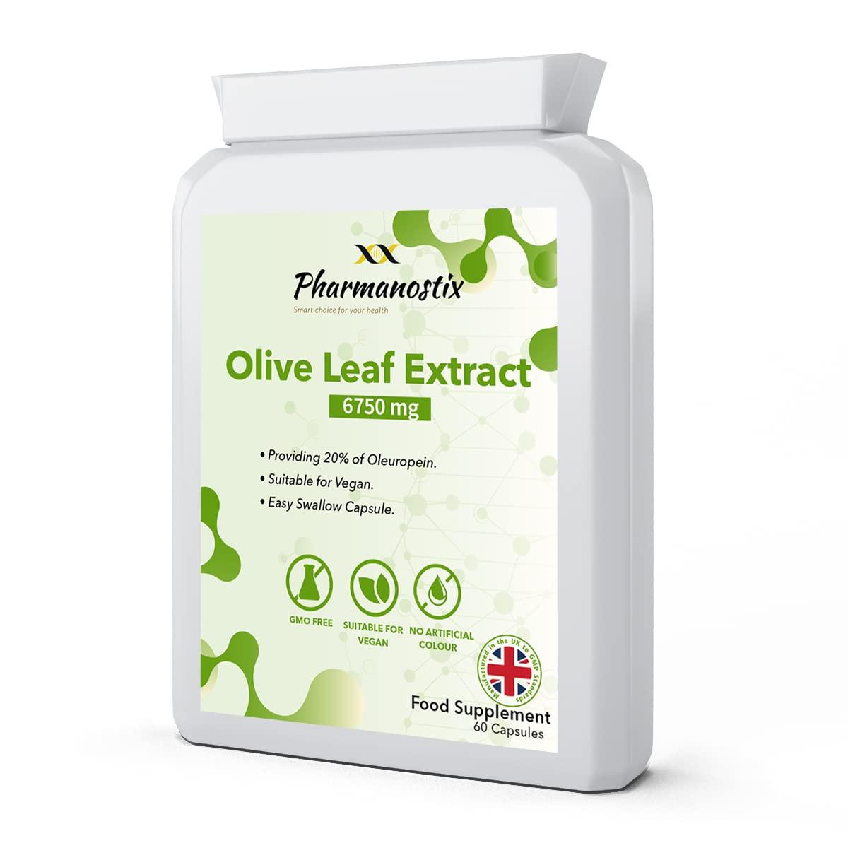 NusaPure Olive Leaf 50:1 Extract, 500 Mg Equivalent To 25