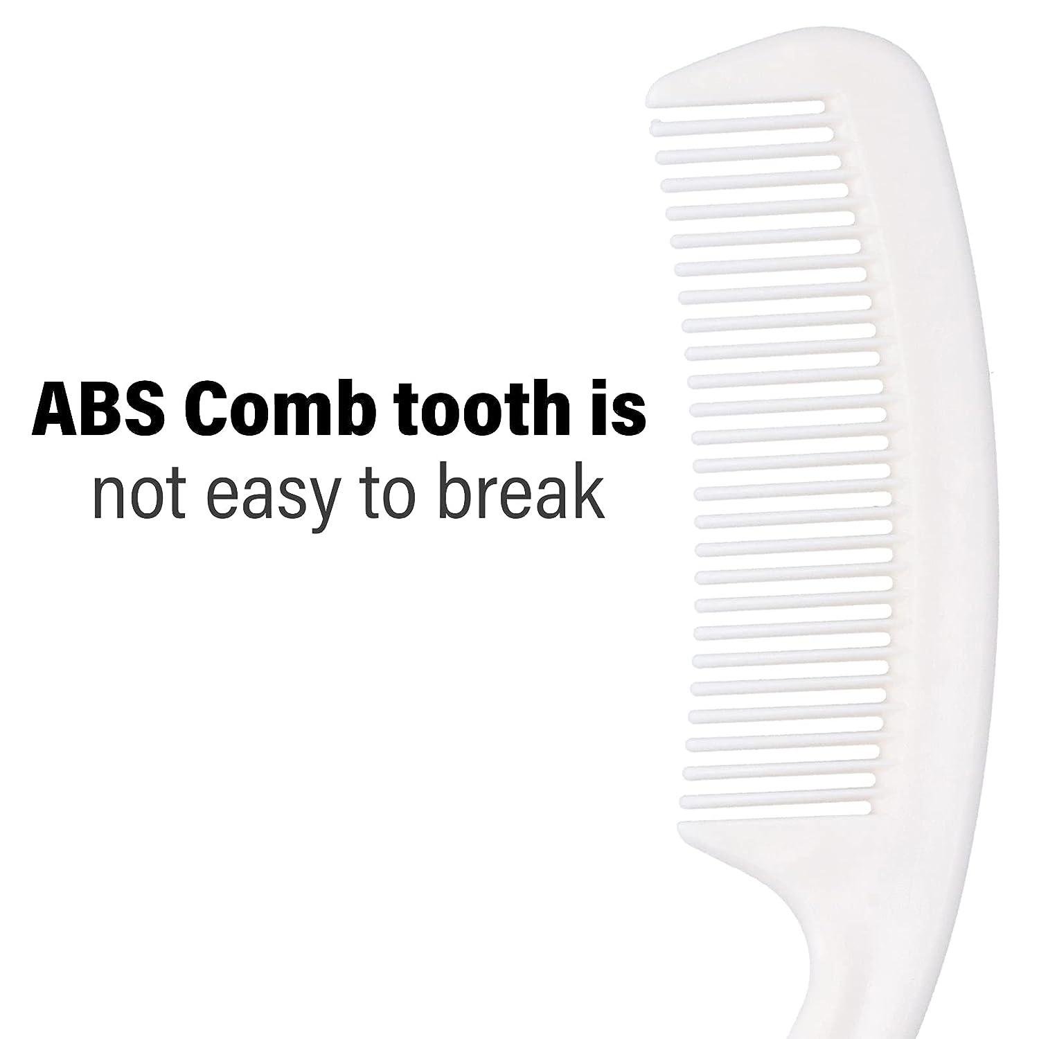Long Reach Handled Comb, Ergonomic Curved Handles Comb for Elderly and