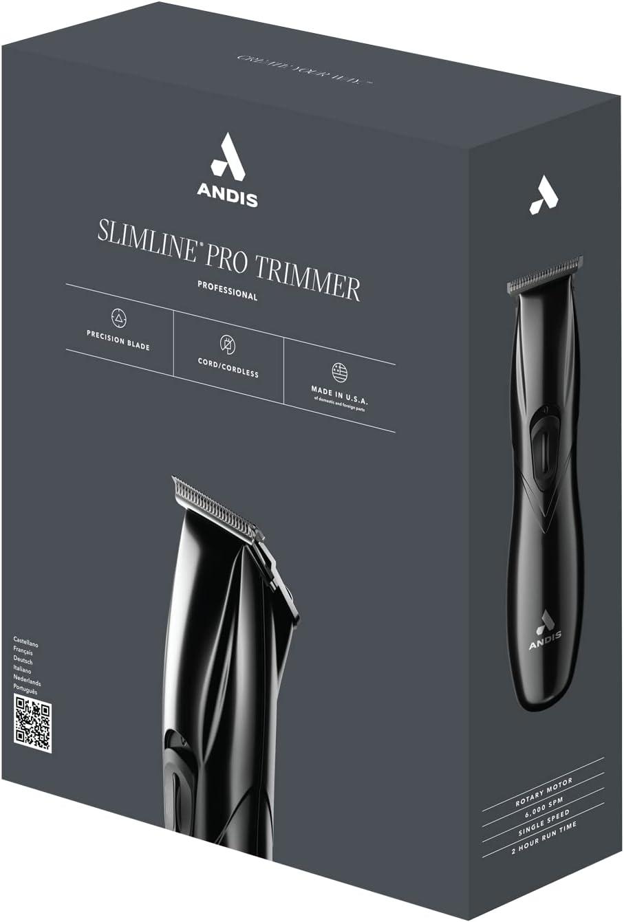 Andis D-8 Slimline Pro Li Cord/Cordless Rechargeable T-Blade