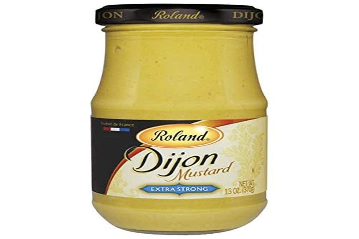 Roland Extra Strong Dijon Mustard Large 13 oz Jars (2 Pack)