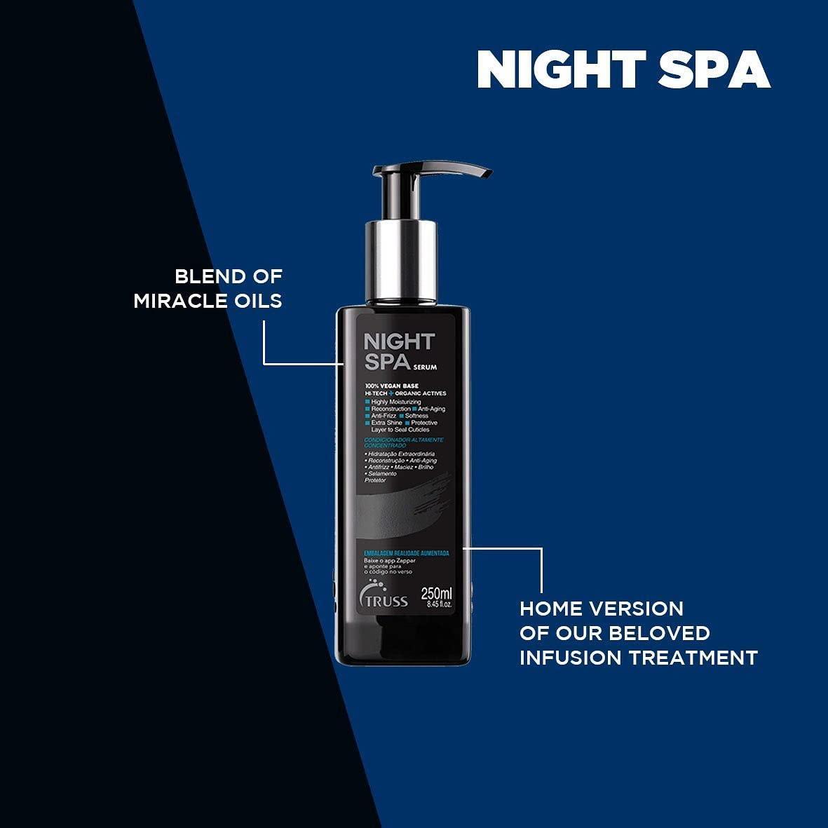 Truss Night Spa Hair Serum Overnight Treatment
