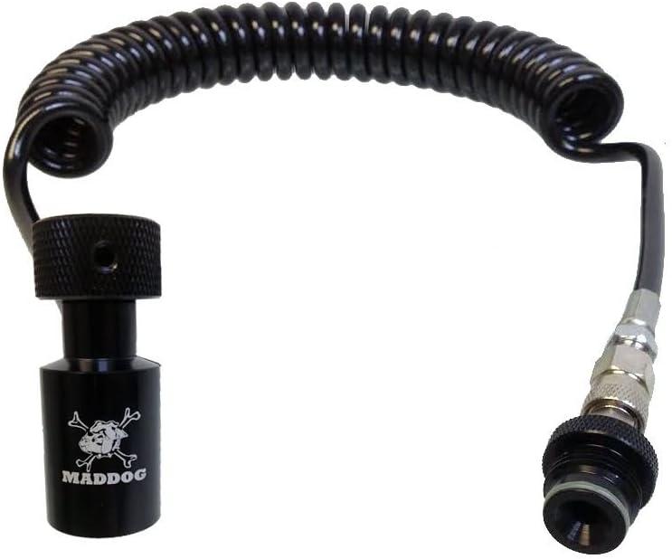 Maddog Heavy Duty Paintball Tank Remote Coil CO2 / High Pressure Air